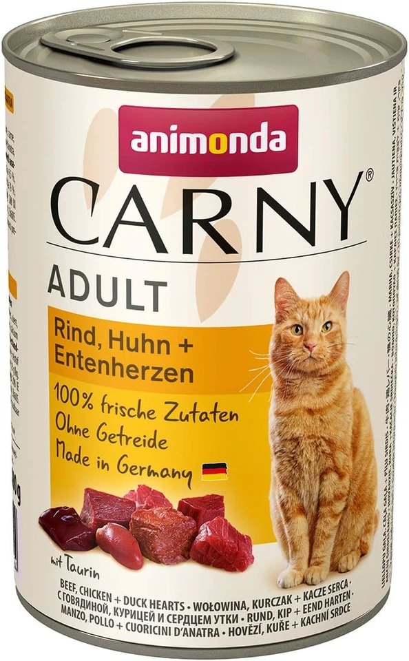 Animonda Carny Katzenfutter Nass Kräftige Variation Getreidefrei Adult - Bild 2 von 4