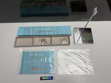 Lot of Fashion Royalty Integrity Doll -  Silver Stand, Hands, Certificates