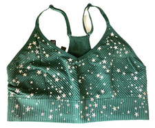 VICTORIA'S SECRET  "Pink Active" Seamless Lightly Lined Halter Top/Sports Bra