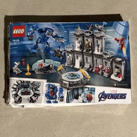 LEGO Super Heroes: Iron Man Hall of Armor (76125) NEW SEALED - Box Damage