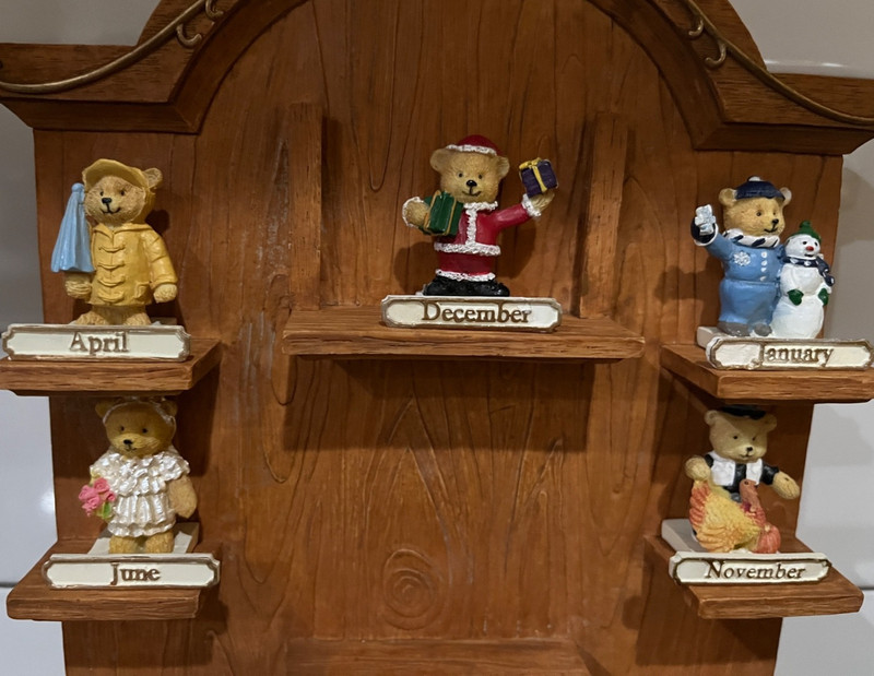 2002 Avon Perpetual Calendar Replacement Bears (5)