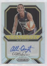 2021 Panini Prizm WNBA Signatures Silver Prizm Allie Quigley #SG-AQG Auto 2oz