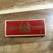 Vintage DURHAM DUPLEX RAZOR BLADES PACK OF 5 Brand New Condition never Used