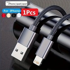 USB Fast Charging Cable Compatible With iPhone 14 13 12 11 X XR XS 8 7 6 iPad