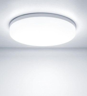 Kambo LED Deckenleuchte Bad 48W Runden  30Cm - LED Deckenlampe Küche Modern Kalt