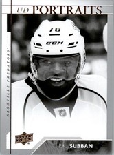 2017-18 Upper Deck Portraits #P26 P.K. Subban - HKY