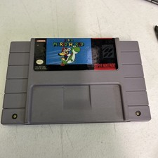 Super Mario World (Super Nintendo SNES, 1991) Authentic Tested OEM