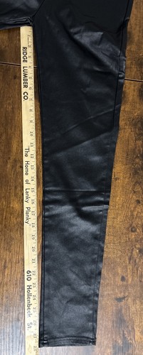 Apperloth Pants L Skinny Thermal Lined + No Boundaries Pants 9 Faux Leather - Picture 5 of 15