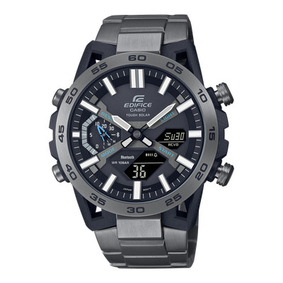 Orologio CASIO EDIFICE Sospensione Bluetooth ECB-2000DC-1AEF Ruthenium