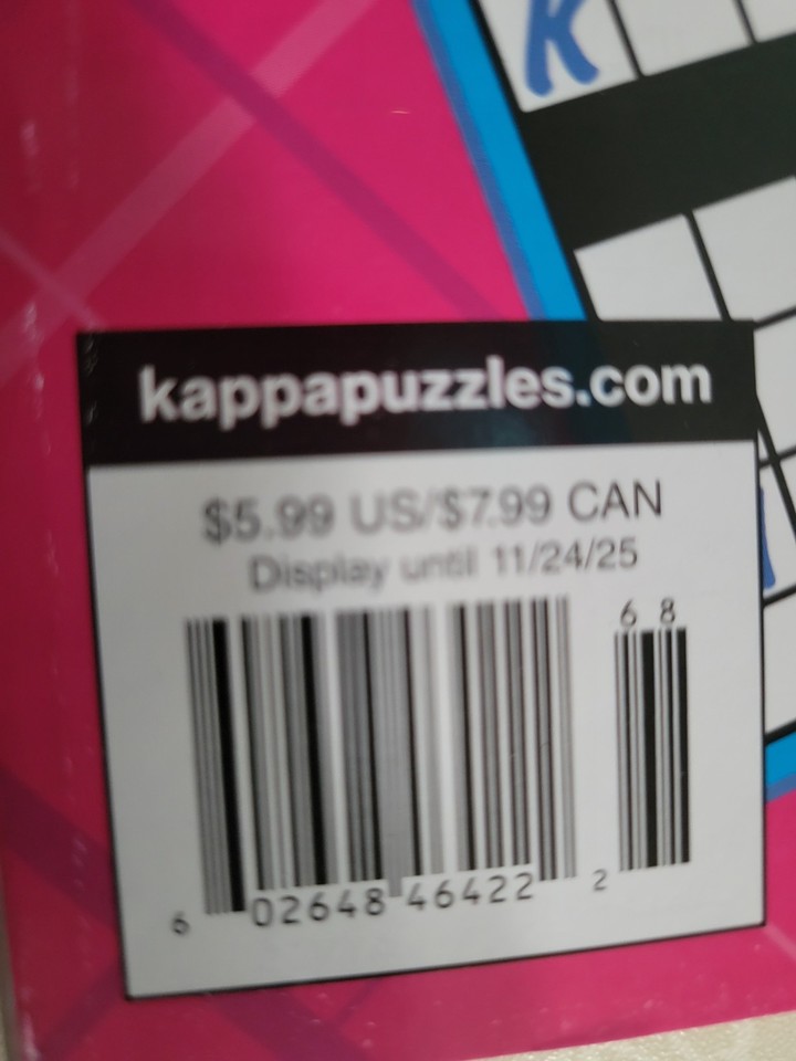 Lot of 2 Fill-It-Ins Puzzle Books - PENNY PRESS Fill-In & KAPPA Fill-It ...