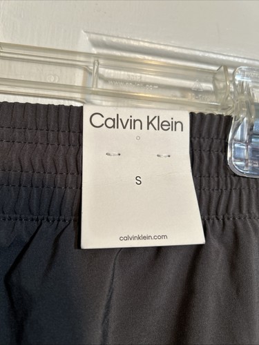 NWT Calvin Klein Size S Small Performance Pull On Jogger Pants Gray Zip Pockets - Picture 8 of 10