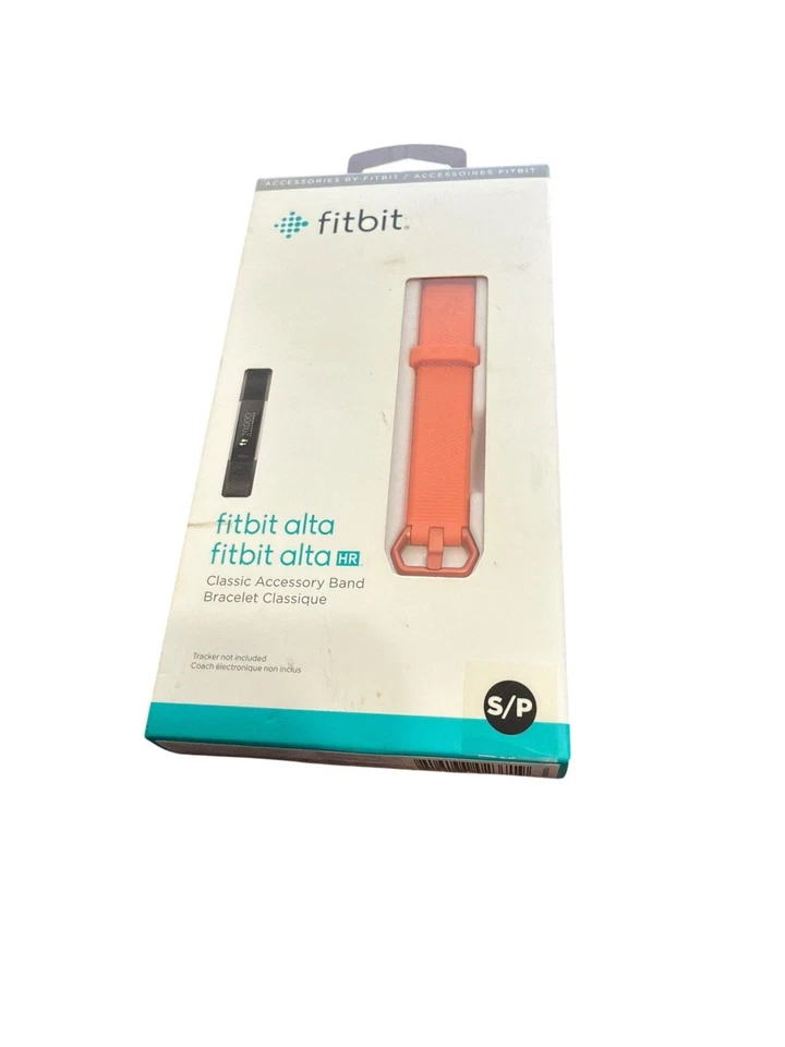 Fitbit Alta / Alta HR классический аксессуар группы коралловый оранжевый (маленький) новый - Изображение 3 из 4