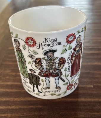 Henry VIII & Wives Picture Maps Pete & Marianne Smith McGlaggan Mug; Scotland UK