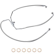 Touring 12 Extended Front Brake Line for Harl...