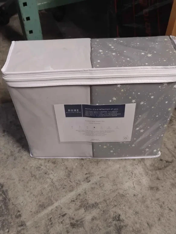 Home Reflections - Juego de Sábanas Microfibra - Queen 100% Poliéster Foto 3 de 3