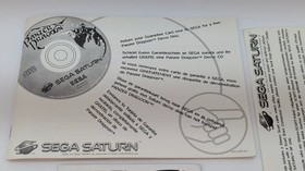 SEGA SATURN CONSOLE NOTICE EUR 🌟