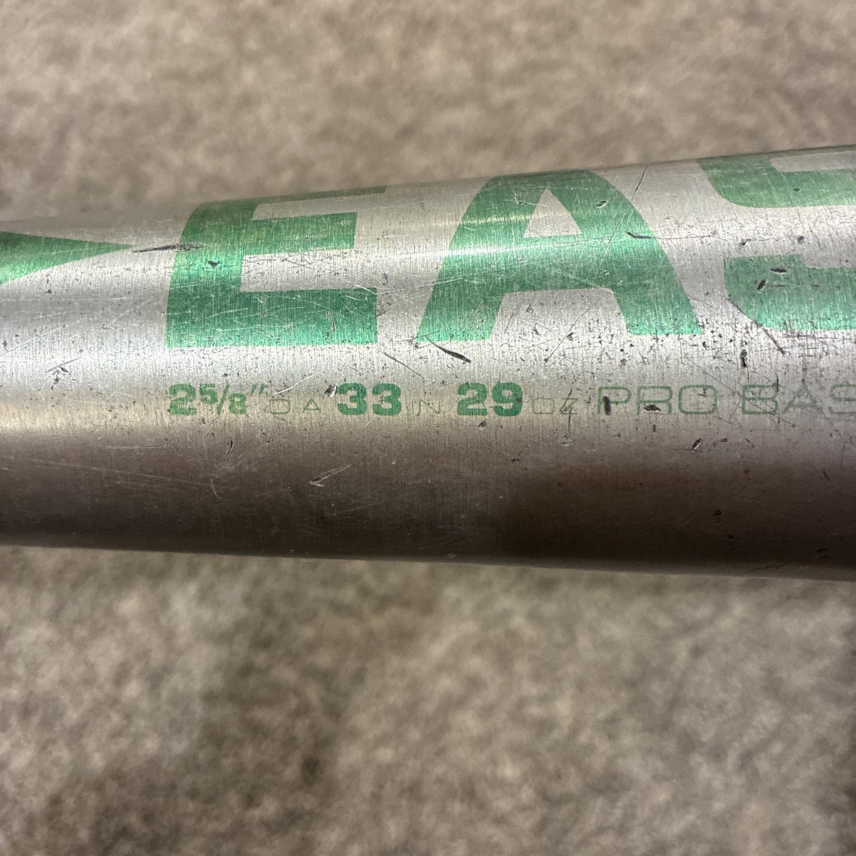 Easton B5P Pro Big Barrel 33” 29oz 2 5/8” Baseball Bat Natural Pro