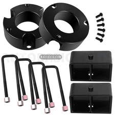 For 2005-2023 Toyota Tacoma 2WD 4WD 3" Front & 3" Rear Leveling Lift Kit Black