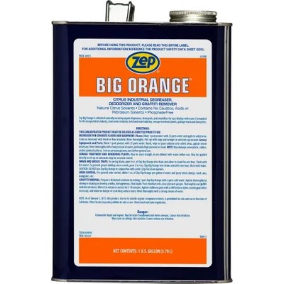 Zep 41524 Big Orange Heavy Duty Liquid Citrus Degreaser - 1 Gallon