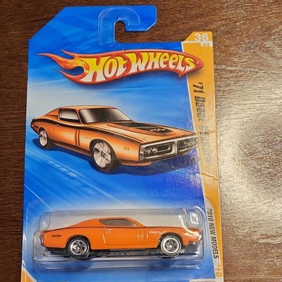 Hot Wheels 2010 New Models 1:64 1971 Dodge Charger Orange Diecast Car