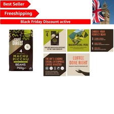 Luxury Machu Picchu Coffee Beans: Fairtrade Organic Medium-Dark Roast, 750g 31.99 per kilo