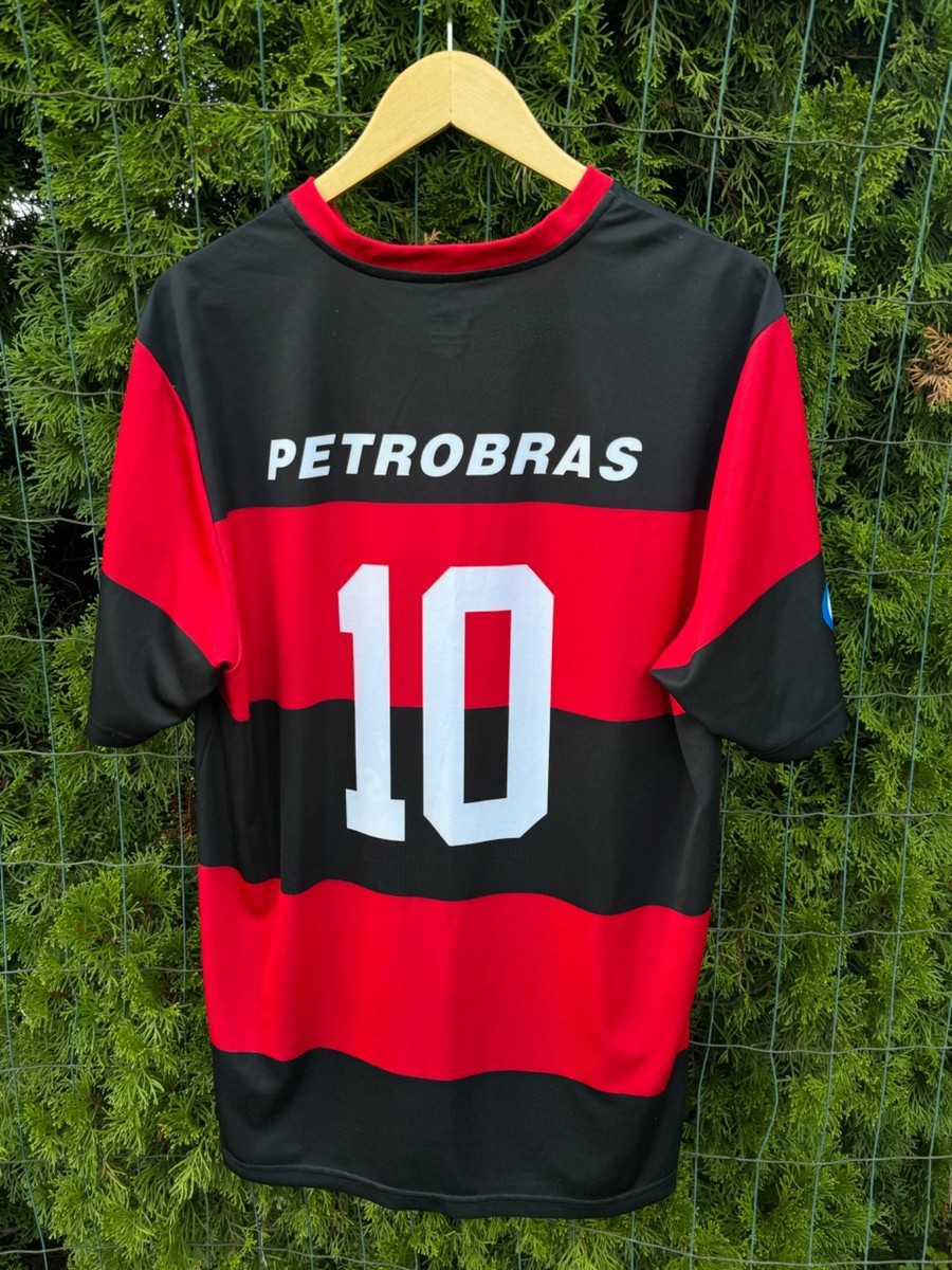 FLAMENGO 2007/2008 #10 HOME FOOTBALL SOCCER JERSEY SHIRT RARE NIKE