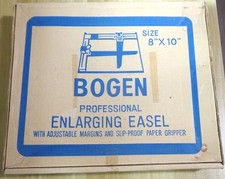 Vintage Bogen Professional Enlarging Darkroom Easel 8x10 - Adjustable Margins