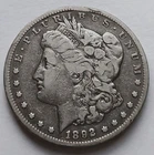 1892-CC Morgan Silver Dollar $1 - VG+ Details, Carson City Mint