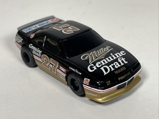Nice Tyco Pontiac Rusty Wallace Miller Genuine Draft HO Slot Car #27 Nascar