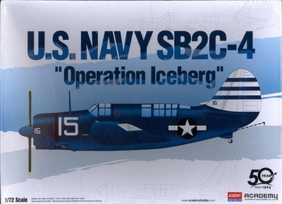 Academy Models 1/72 CURTISS SB2C-4 HELLDIVER Dive Bomber