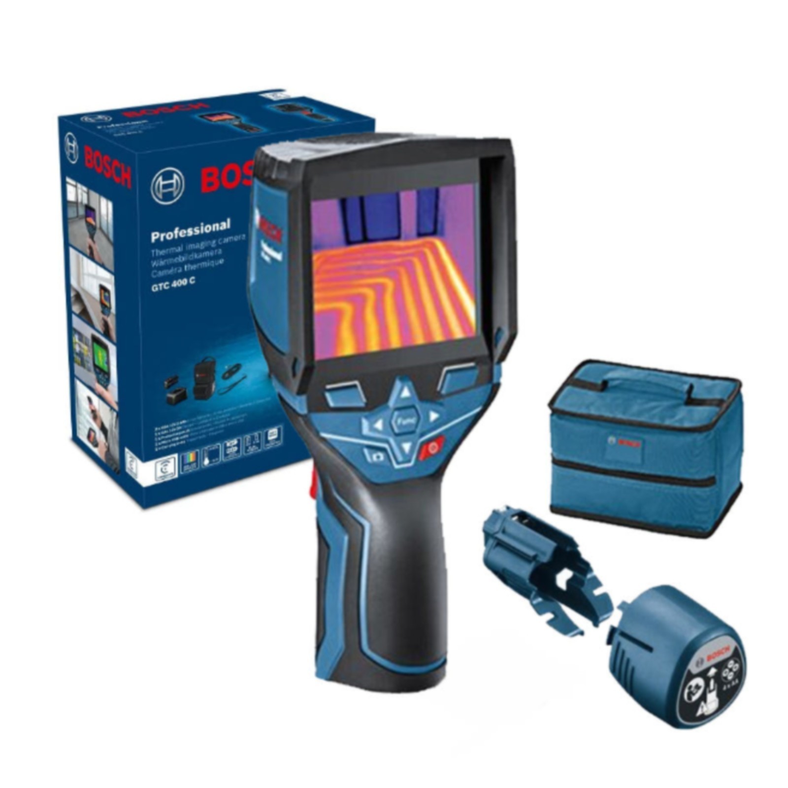 Bosch GTC 400 C Infrared Thermal Camera 160x120 IR Resolution