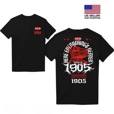 SALE!! HEB Metal Tee Austin Texas x Connor Dwyer With The Health Alliance 2025