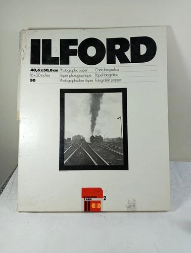Ilford Part Box 36 Sheets 16x20 Inches Photographic Paper