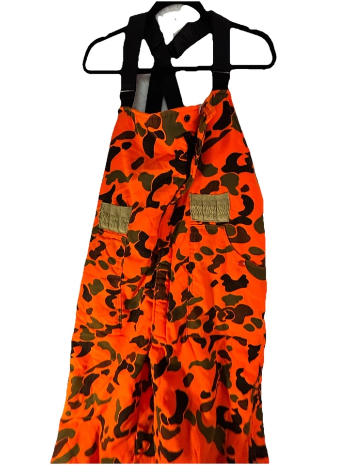 "De colección Woolrich Blaze Naranja Camuflaje Pato Caza Talla XL Entrepierna 34""" Foto 3 de 4