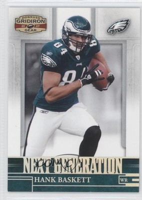 2007 Donruss Gridiron Gear Next Generation Silver 96/250 Hank Baskett #NG-13 0b2