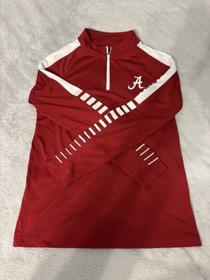 Youth Boys Large Nike Alabama Crimson Tide Quarter Zip 
