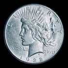 1922-S Peace Silver Dollar