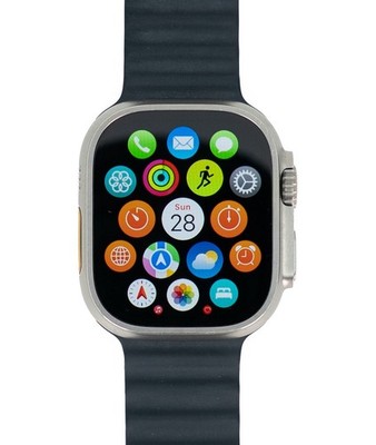 Apple Watch Ultra 49mm Titanium Ceramic Case Midnight Ocean Band GPS + Cellular