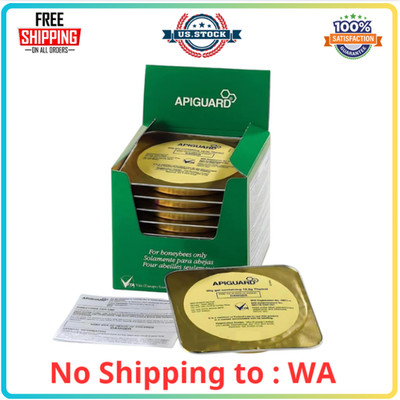 Apiguard ONE Box of Ten 50g Trays - Treatment for Bees
