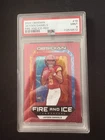 2024 Panini Obsidian - Fire and Ice Jayden Daniels #19 Red /75 (RC) PSA 9