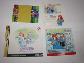 Tokimeki Memorial Forever with You Sega Saturn Japan +slipcase obi US Seller