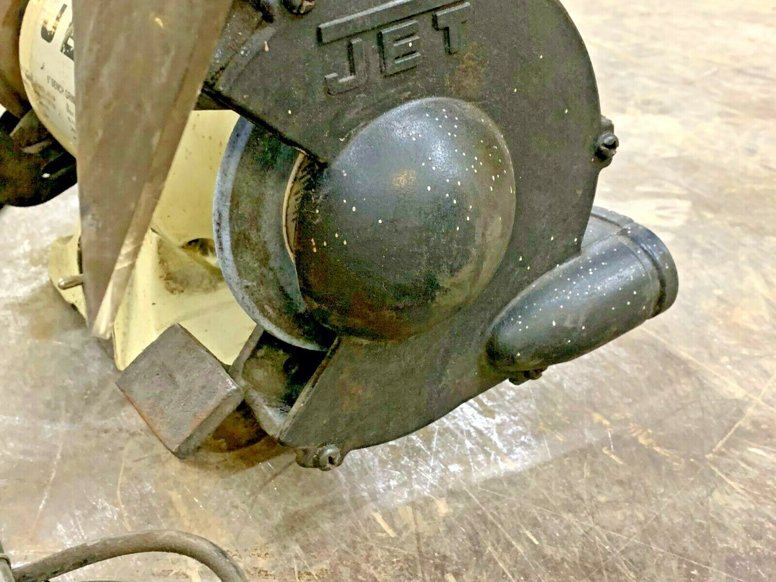 JET 6" BENCH GRINDER, JBG6A, 1/2 HP, 1 PH, 115 V, 5 A, 1/2" ARBOR