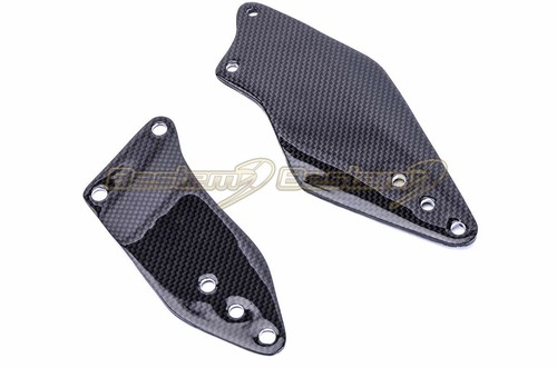 ZX-10R 2008-2010 100 % fibra de carbono placa de protección del talón juegos traseros estriba ZX10R - Imagen 4 de 4