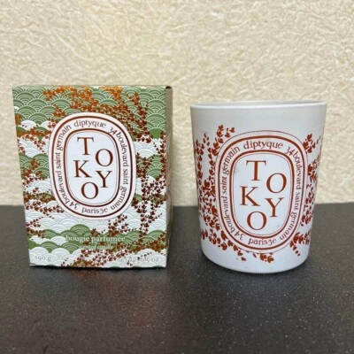 キャンドル Diptyque TOKYO scented candle 190g DIPTYQUE Tokyo City Candle Limited Edition Cypress & Incense
