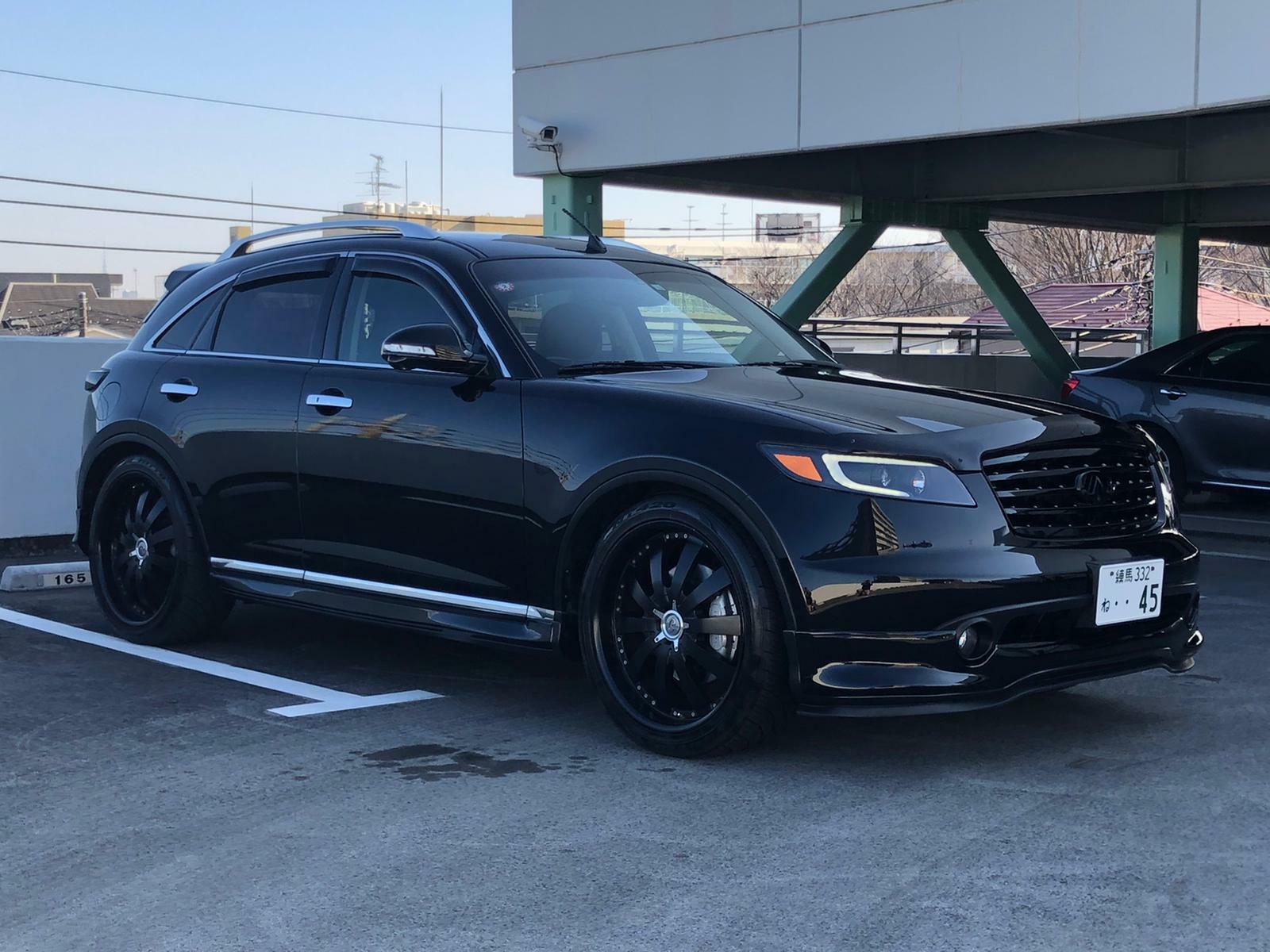 インフィニティー FX35・45用 S50用 純正フロントバンパー karatebih.ba