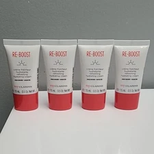 Clarins My Clarins RE-BOOST Refreshing Hydrating Cream .5oz/15ml x4 Pack- Sealed