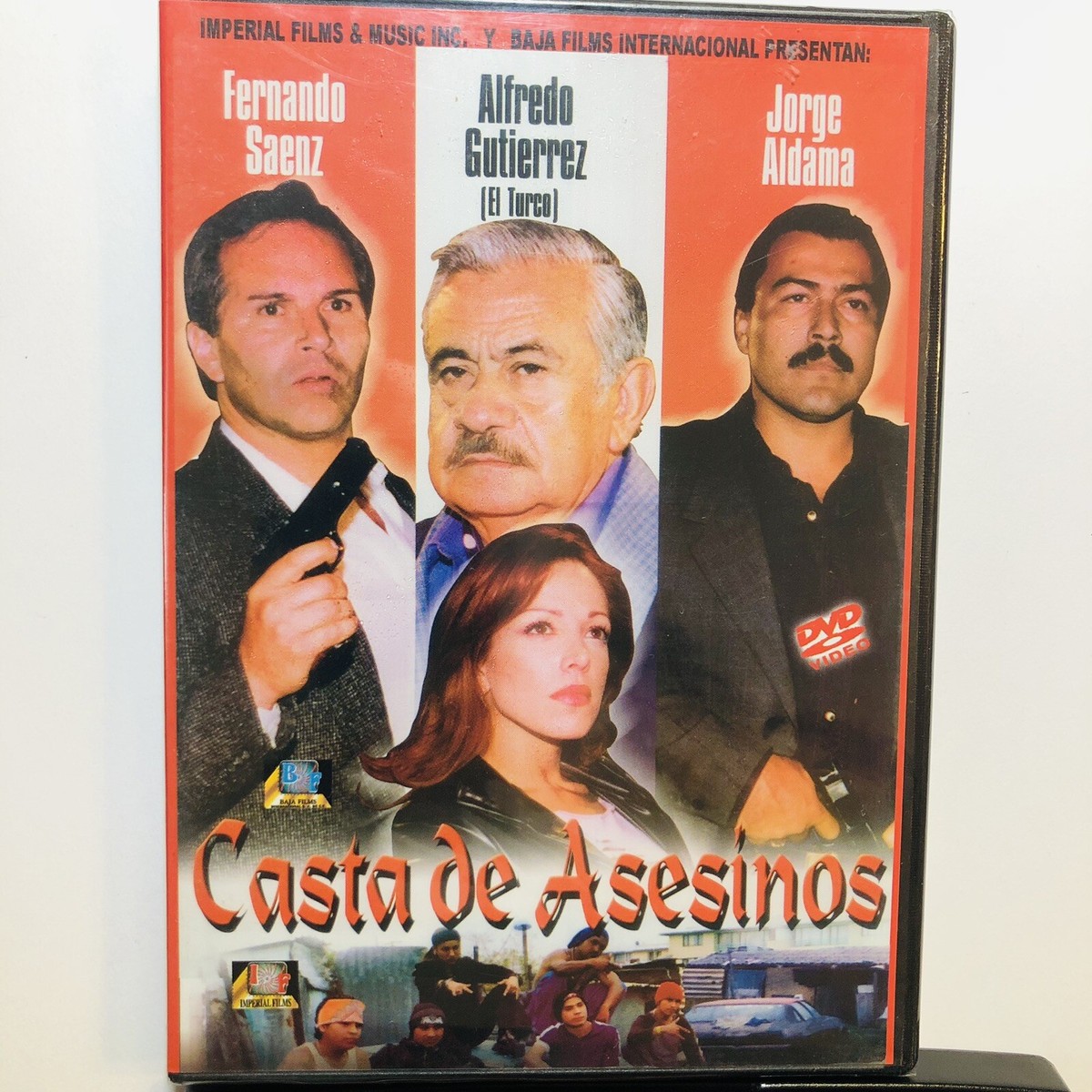 DVD CASTA DE ASESINOS FERNANDO SAENZ ALFREDO GUTIERREZ EL TURCO