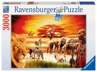 Ravensburger Savannah Masai 3000 Piece Puzzle on sale Ravensburger Savannah Masai 3000 Piece Puzzle on sale