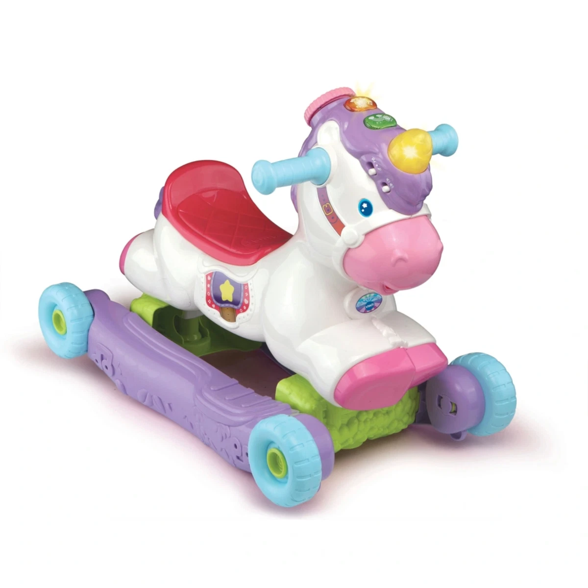 Vtech 2 in 1 ride store on rocker