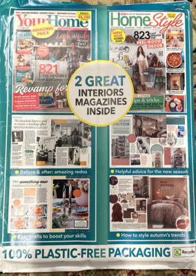 2 Gorgeous Home magazines Inside !! October 2022 Home Style + Your